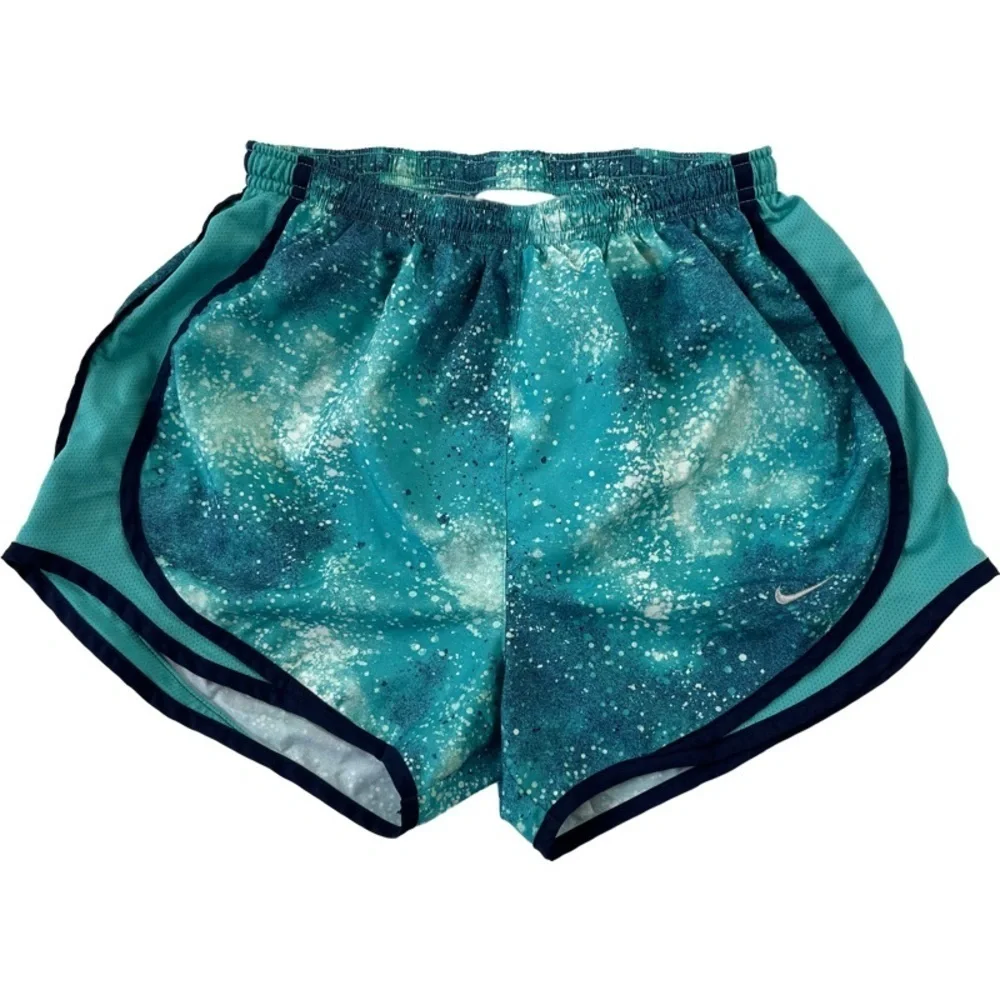 ✅ Nike Woman’s Dri-Fit Running shorts size XS Teal color